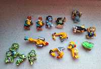 Stare zabawki figurki Kinder zestaw vintage żyrafy ufoludki