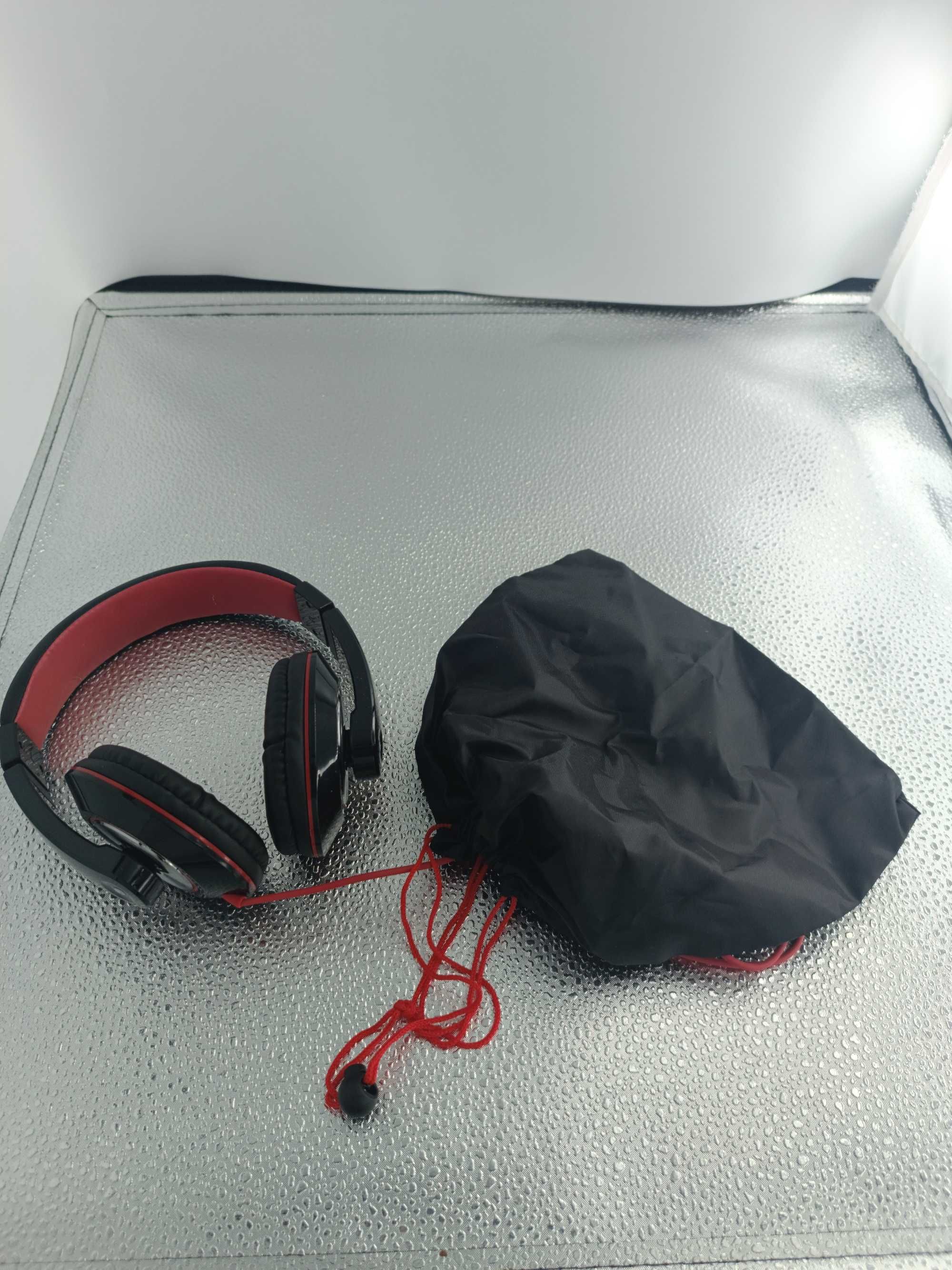 Słuchawki nauszyne, stereo