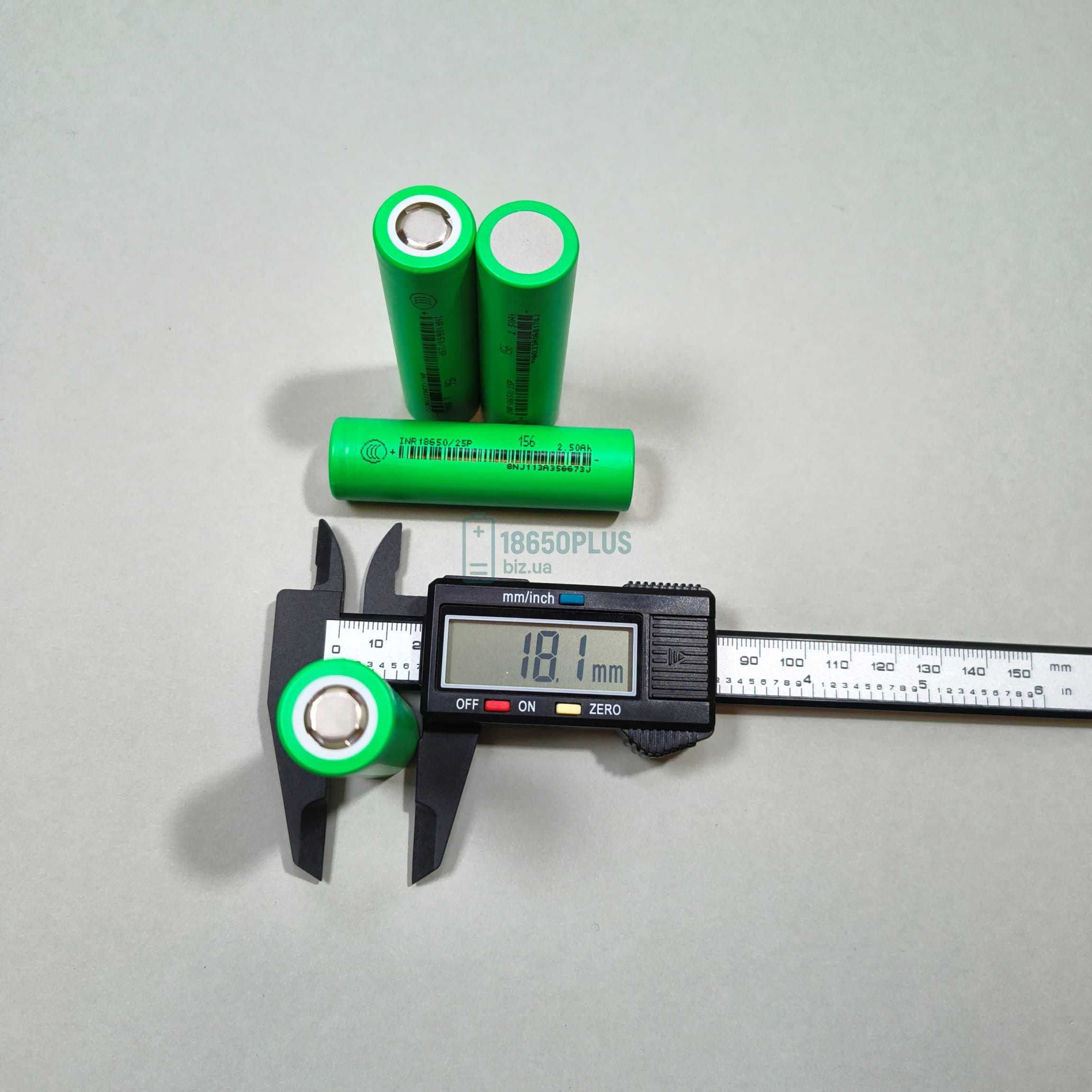 Для инструментов аккумулятор высокотоковый INR18650-25P 2500mAh 20А