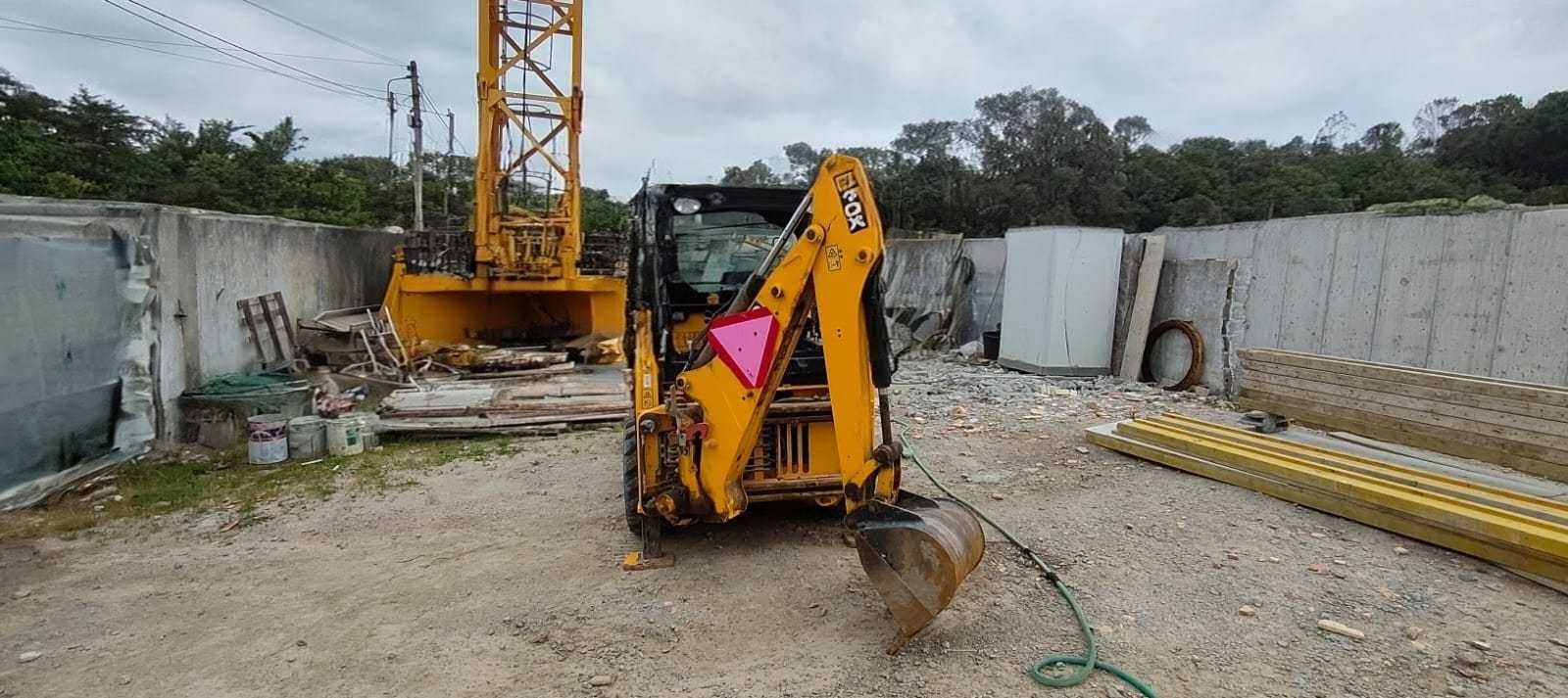 JCB 1CX Máquina Mini Retro escavadora