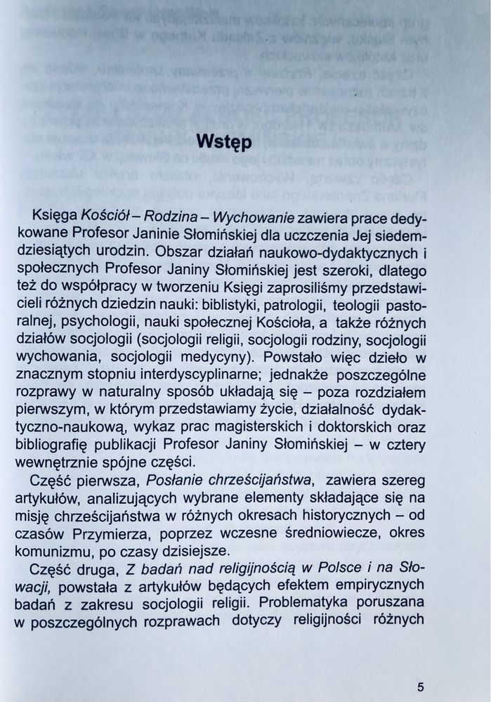 Kościół Rodzina Wychowanie - A. Szwajkajzer-Wołk, P. Boryszewski