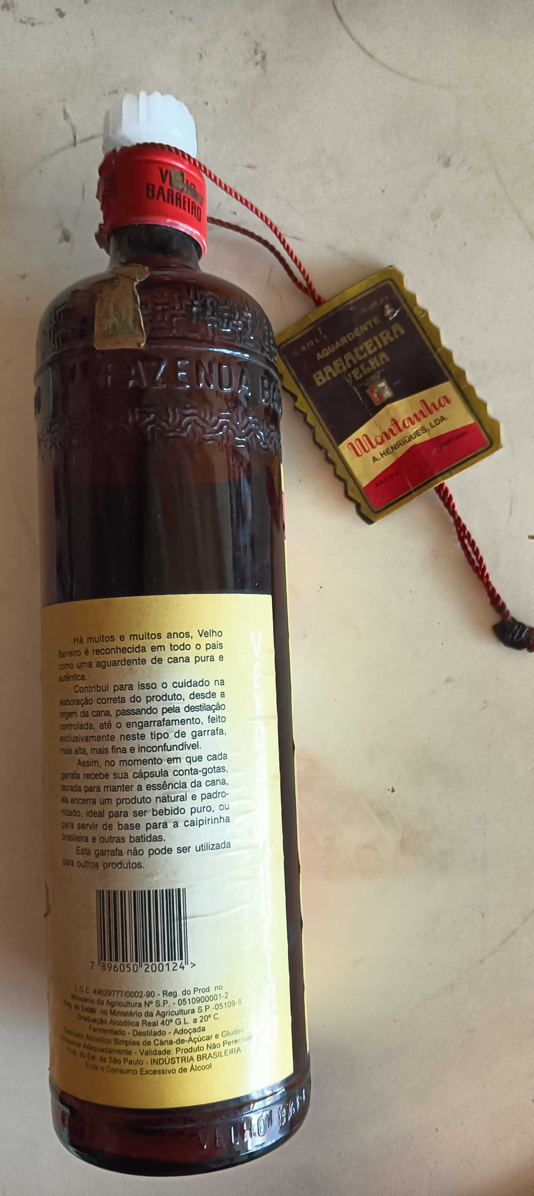Garrafas 0,75 l vazias