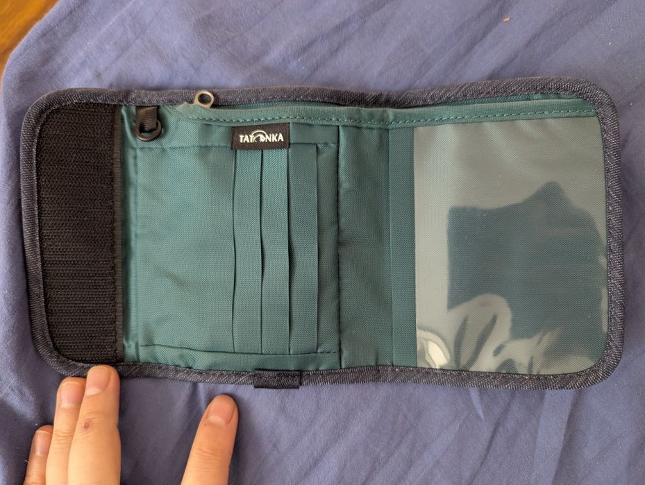 Гаманець Tatonka Euro Wallet синій