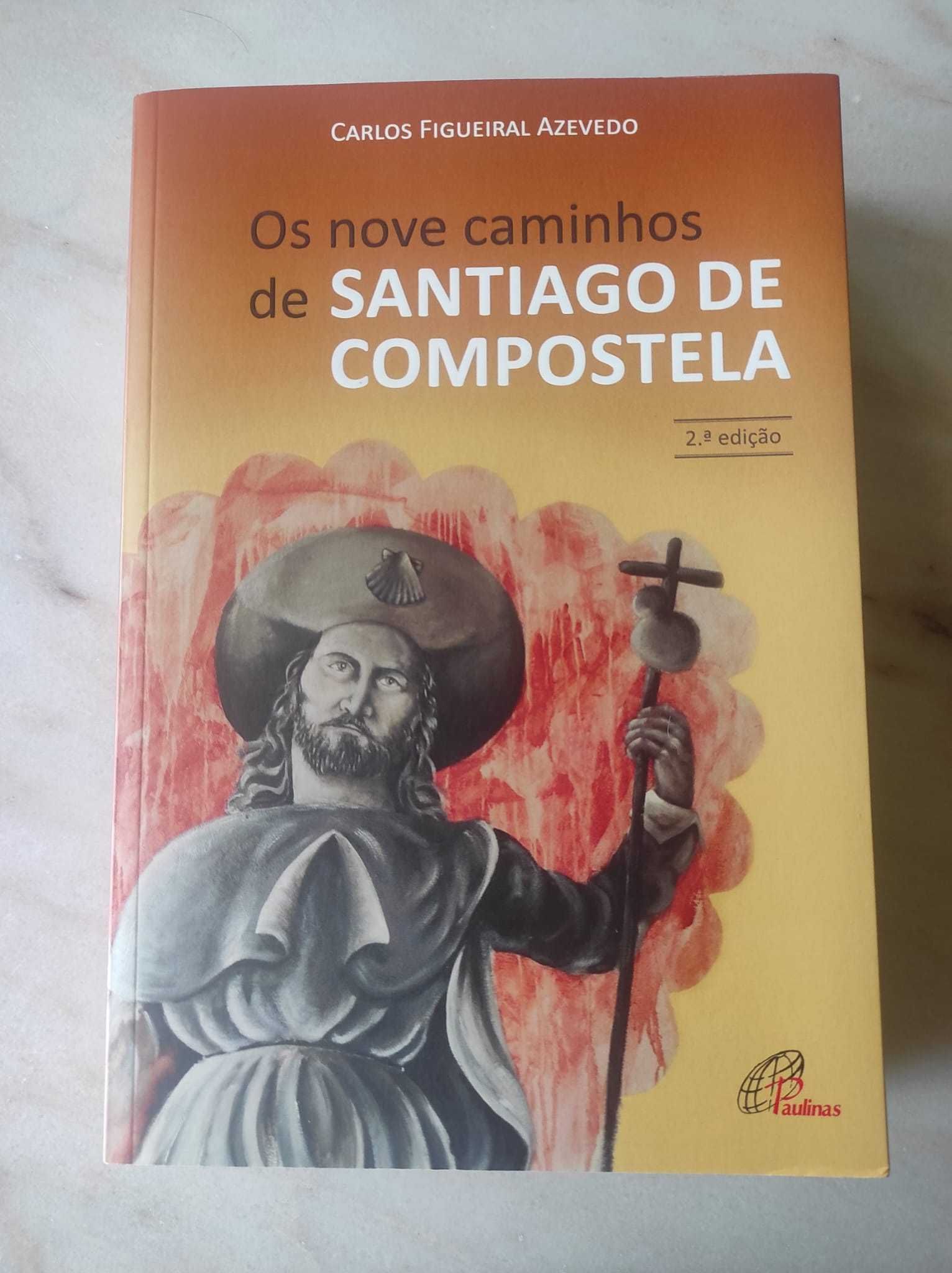 Livro "Os Nove Caminhos de Santiago de Compostela"