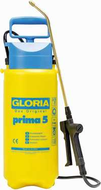 Gloria Prima 5, Ogrodowy Opryskiwacz Ręczny do Roślin, Żółty, 5 l