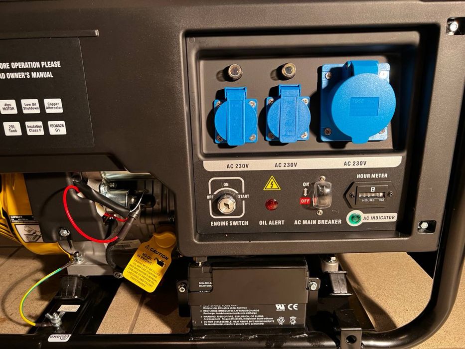 Генератор Atlas Copco Італія P6500 , 5.5 кВт,  230 B