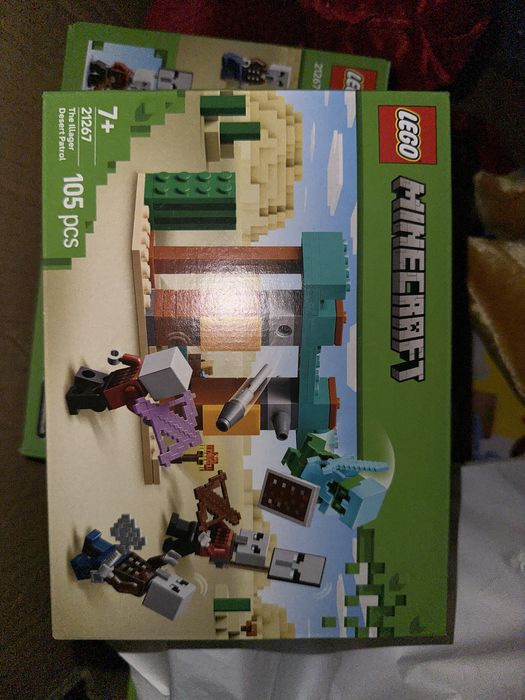 Lego minecraft 105 шт