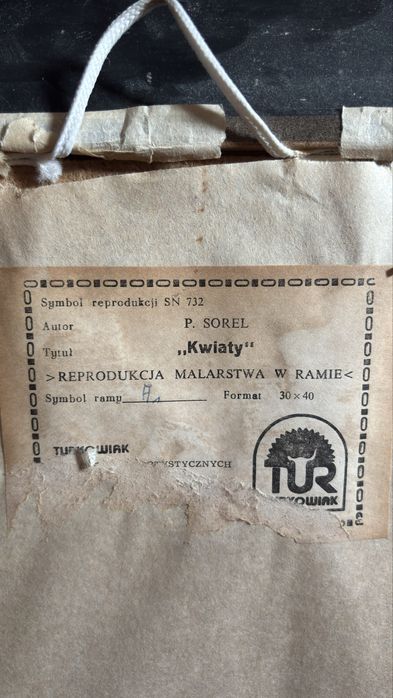 Obraz „Kwiaty” P. SOREL