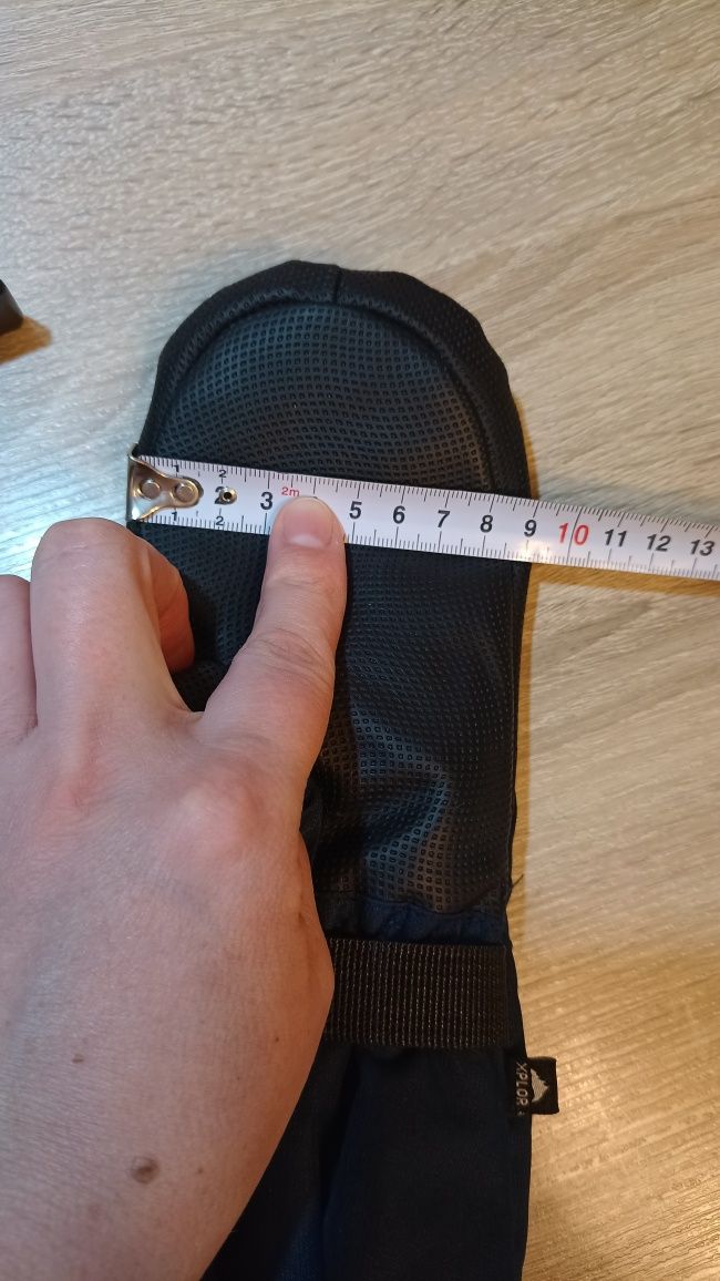 Śliczne nowe rękawiczki zimowe narciarskie ocieplane, Membrana Cubus