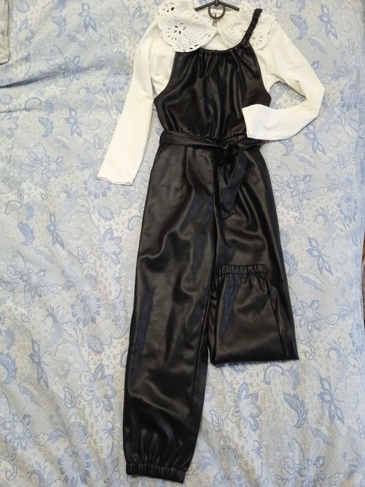 Комбінезон шкіряний