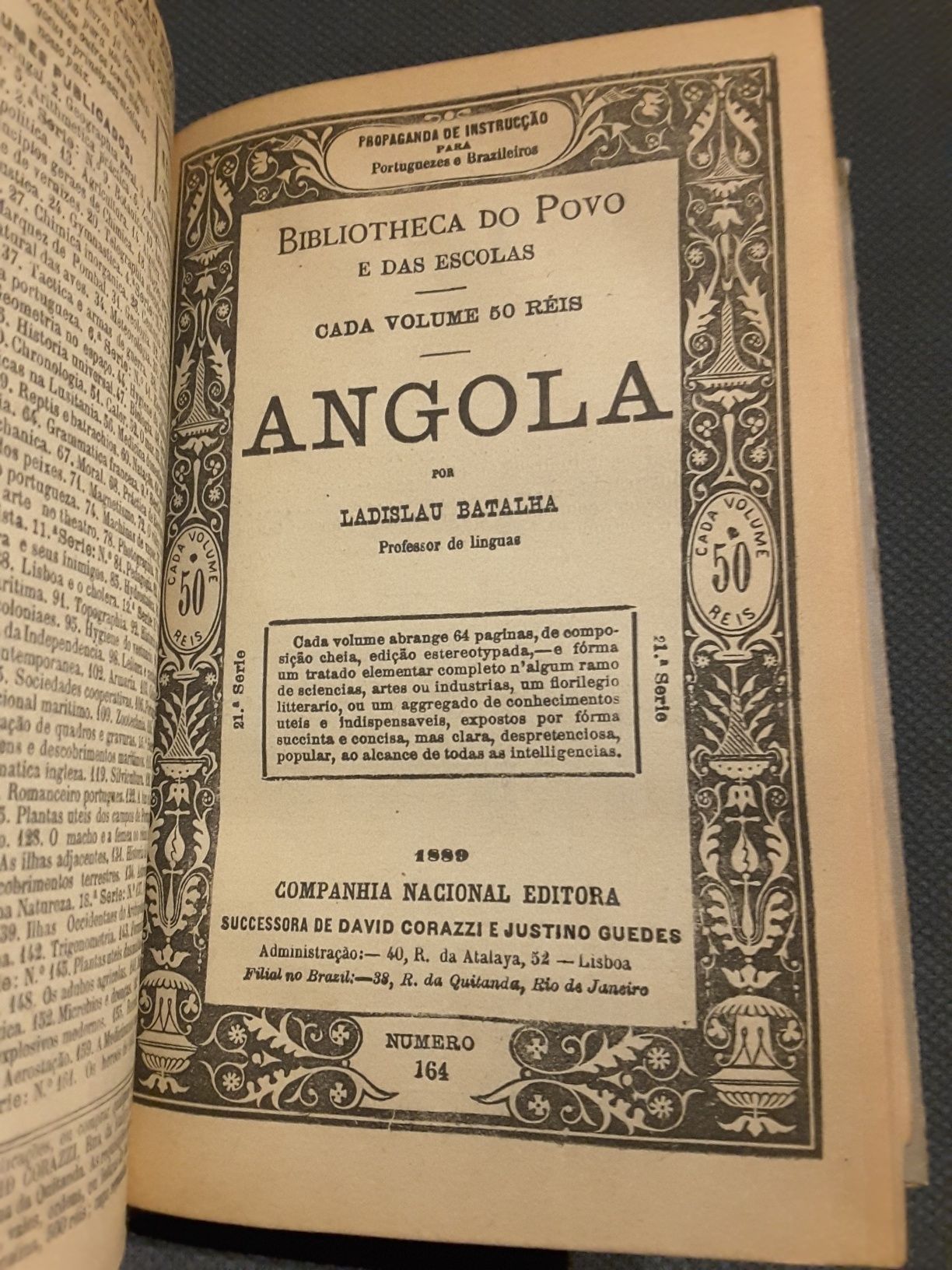 Bibliotheca do Povo e Escolas / História de um Fogo-Morto