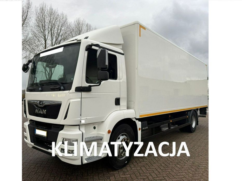 MAN TGM 18.250 Euro6 kontener Tylko 353 tys.km winda klapa  MAN TGM 18.250 Euro 6 tylko 353 tyskm kontener ład.10400kg