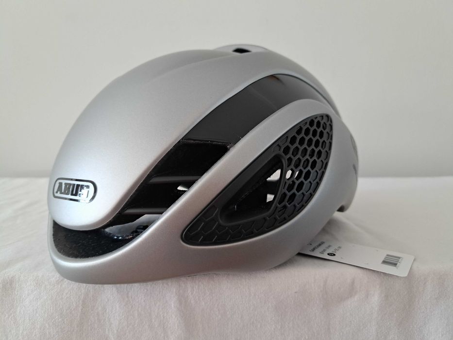Kask rowerowy szosowy Abus GameChanger Gleam Silver S 51-55cm
