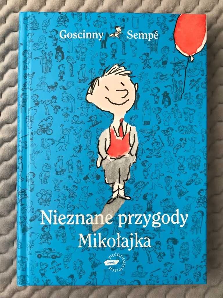 "Nieznane przygody Mikołajka" + "Szatan z 7 klasy" - 2 książki