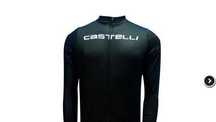 CASTELLI profesjonalna bluza rowerowa czarna L