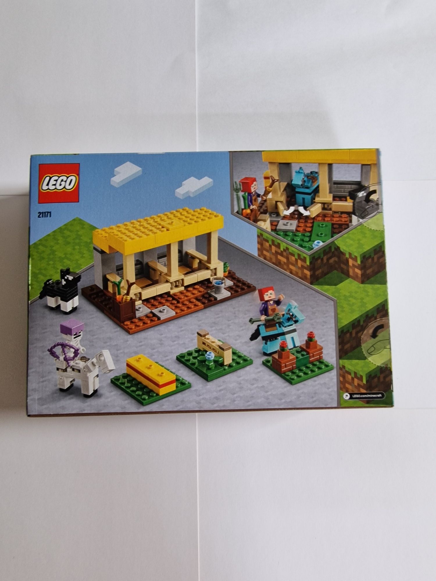 Lego minecraft 21171 stadnina koni