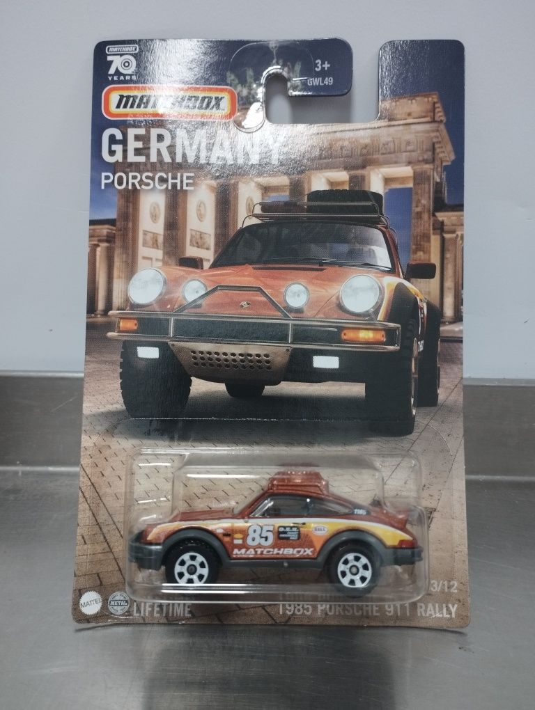 MatchBox germany Porsche 911 Rally