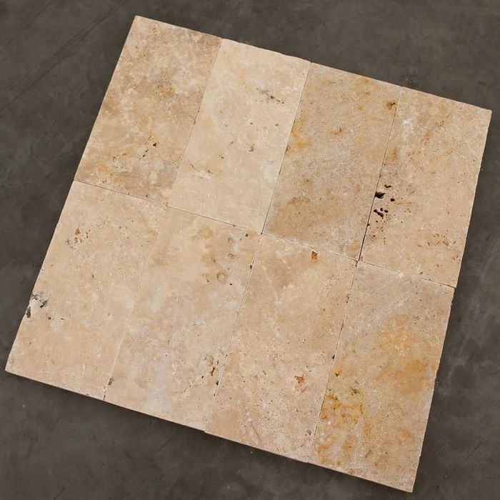 Trawertyn beżowy Blend Mix ściana/podłoga 61/40,6/1,2 cm