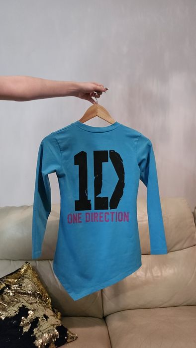 One direction bluzka asymetryczna niebieska 152