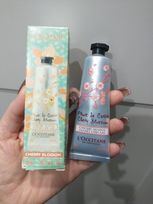 Nowy krem do rąk L'occitane fleurs de cerisier