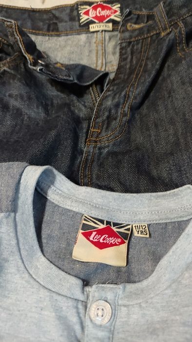 Джинси та лонгслів на хлопчика Lee Cooper р.152