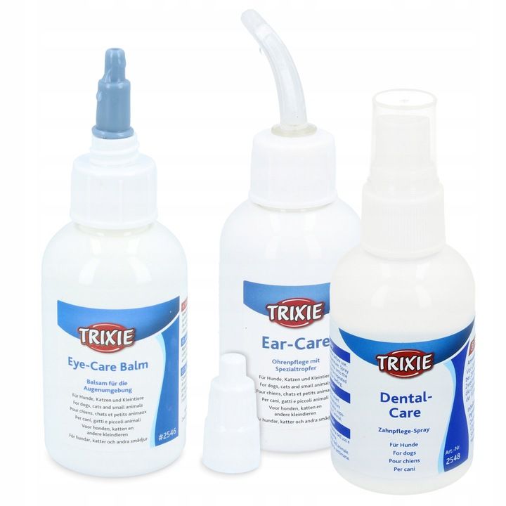 4x 50 Ml Płyn Do Uszu Psa Kota Krople Przemywania Oczu Spray Zębów Kre