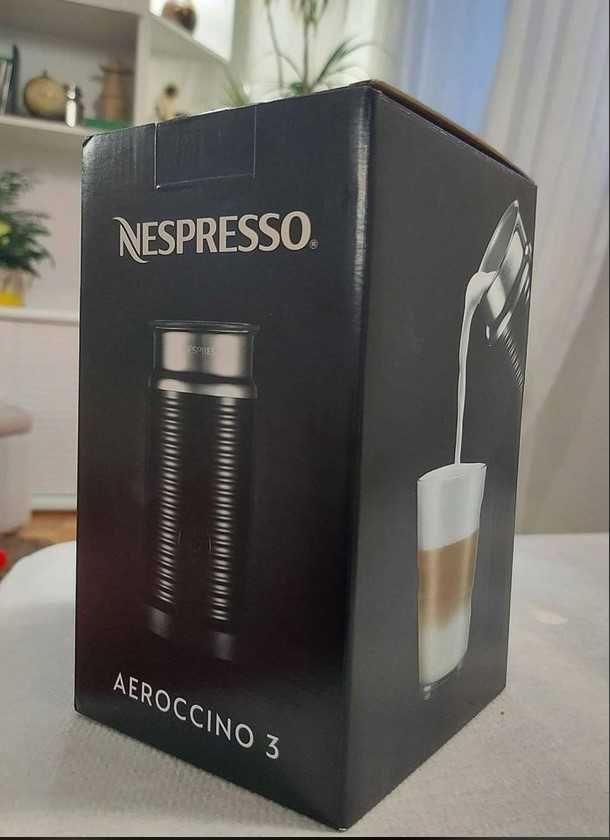 Nespresso Aeroccino 3 - Novo - Garantia 3 Anos