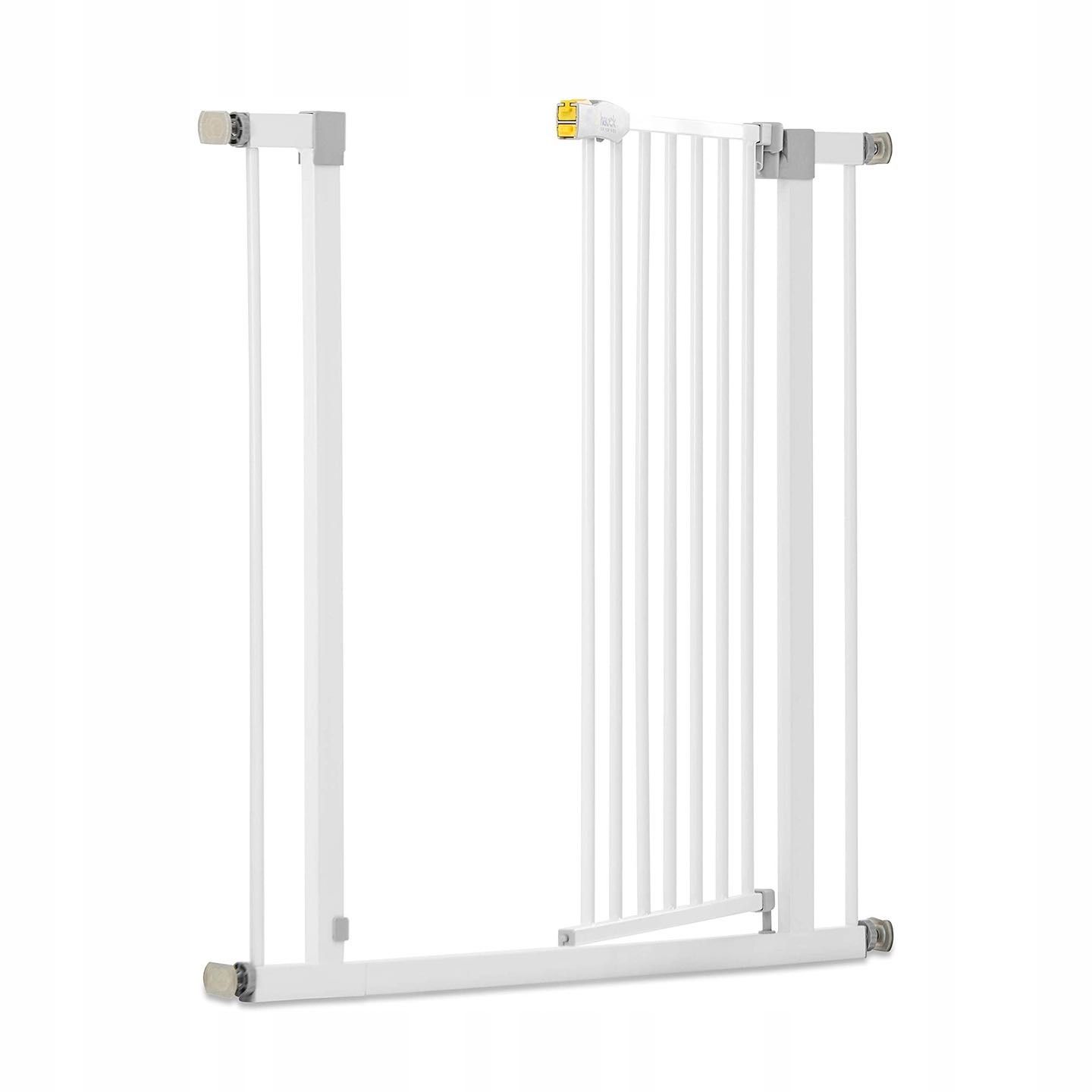 Hauck Bramka Ochronna Bezpieczeństwa Schody Drzwi 80cm biała + 2x21cm