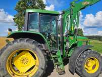 John Deere 6600 z ładowaczem Hauer ładny nie 6610