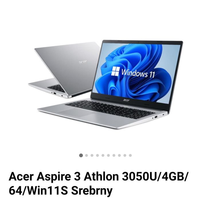 Laptop Acer aspire 3 z gwarancją