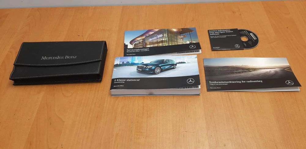 Instrukcja obsługi płyta Etui Mercedes W213 Kombi 2017r. 2.0d