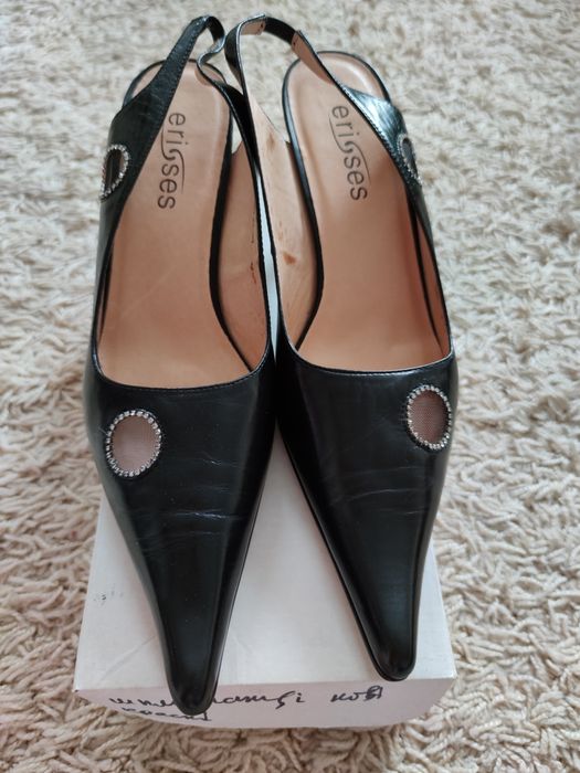 Кожані босоніжки Erisses