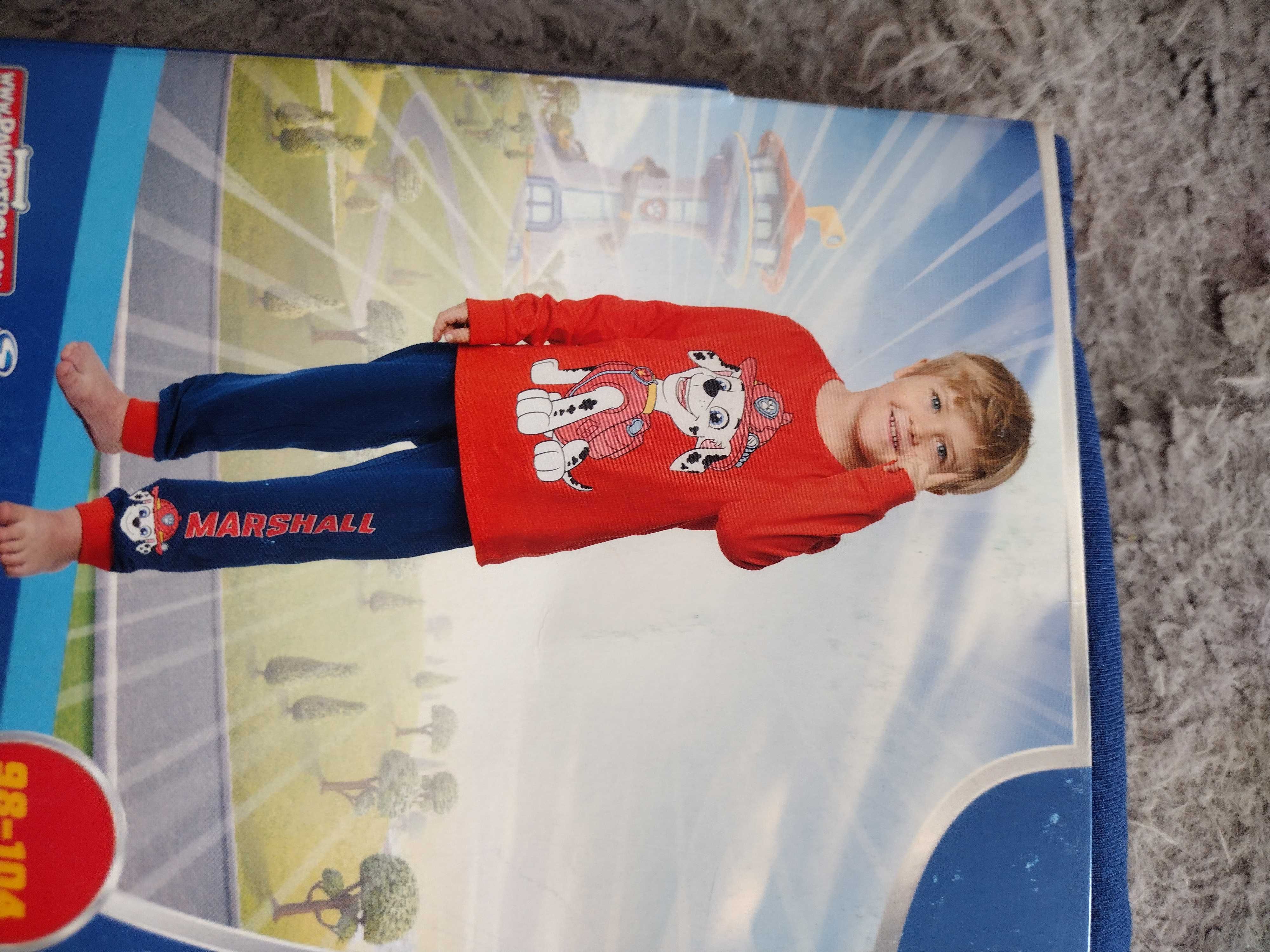 Piżama dwuczęściowa 98-104 dla chłopaka Marshall Paw patrol psi patrol