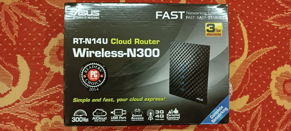 Маршрутизатор Asus RT-N14U