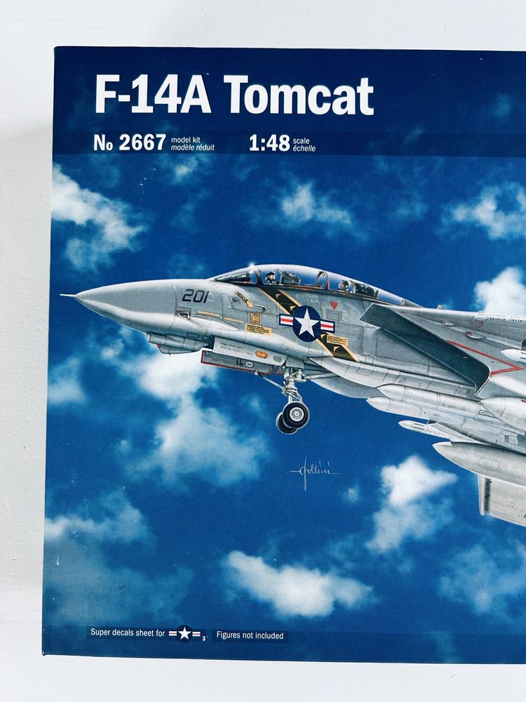 Samolot F-14A Tomcat model do sklejania Italeri 2667