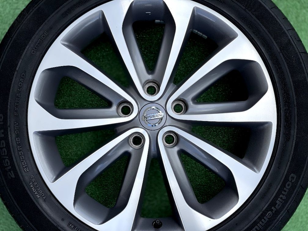 Диски Нісан r18, 5/114.3. Nissan Qashqai. Колеса 215/55/18