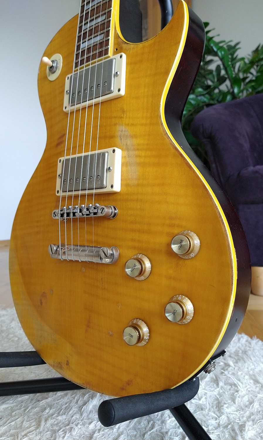 Gitara elektryczna Les Paul VINTAGE V100MRPGM Lemon Drop - ICON SERIES