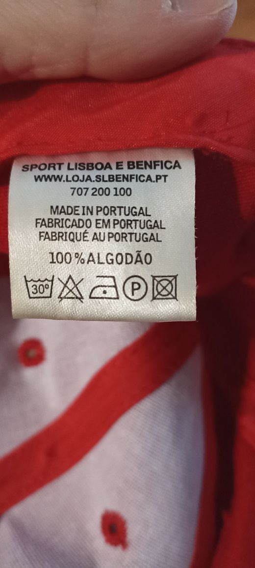 Boné para criança da loja oficial do Benfica