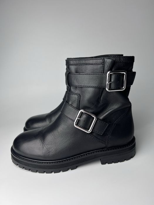 39р. Шкіряні жіночі черевики H&M