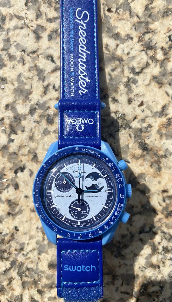 Relógio Swatch x Omega