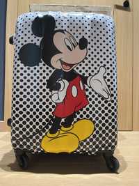 Nowa walizka Disney American Tourister Mickey Mouse plastikowa duża