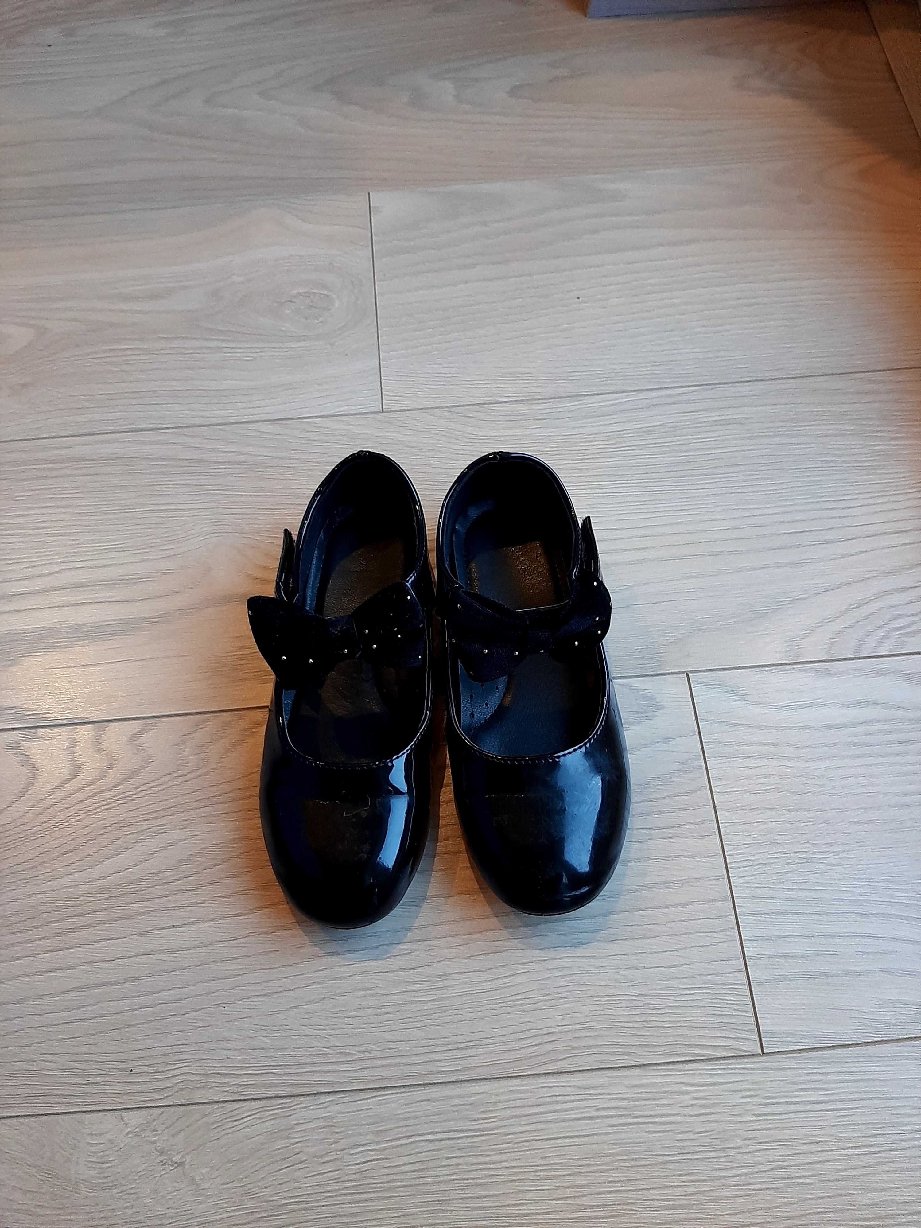 Buty lakierki dla dziewczynki rozm.30 nelli blu
