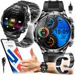 Zegarek SMARTWATCH Męski Rozmowy Duża Bateria 700 mAh WODOODPORNY