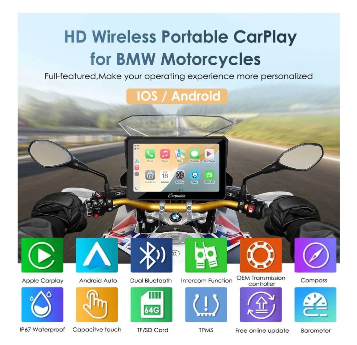 Carpuride W702BS - BMW Wonderwheel