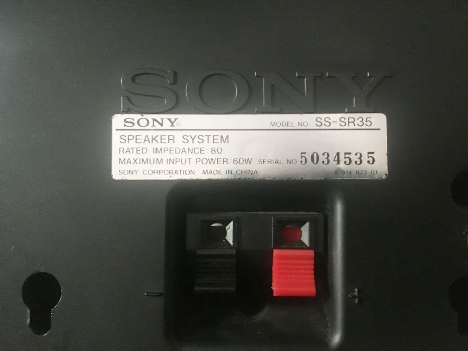 Colunas Sony SS-SR35