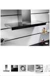 Exaustor AEG DBE5960HB(615 m3/h-90cm-inox