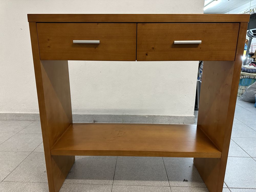 Mesa de entrada / aparador / consola cor cerejeira