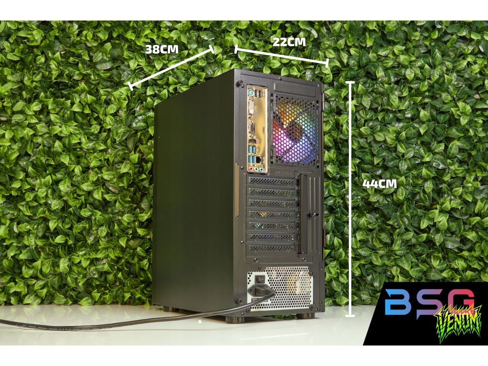 Komputer stacjonarny BSG Venom V7 AMD Ryzen 5 16GB 512SSD Win11 Pro