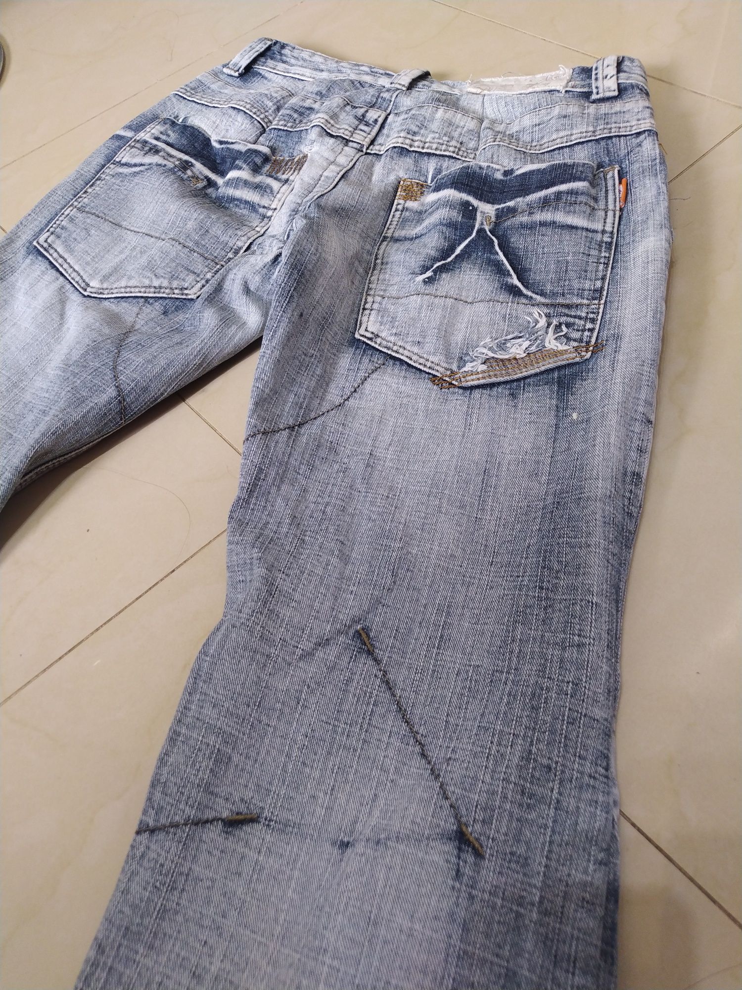 Jeansy L/XL spodnie D.K. 50/W35