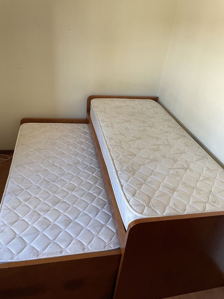 Cama estúdio em madeira maciça